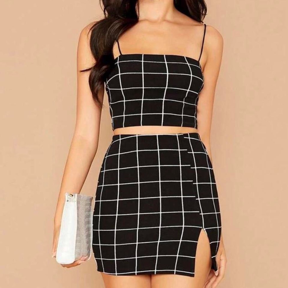 Black & White Matching Set